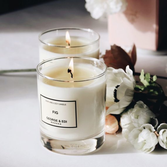Black Orchid Soy Candle | Scented Candles NZ | GEORGE & EDI